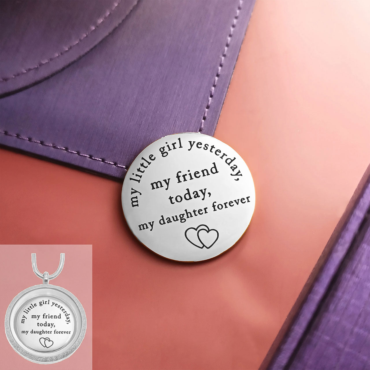 Yesterday Today Forever - Dream Locket Disc Charm