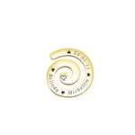 Swirl Charm for Medium 30mm Dream Locket | Belle Fever Personalised Jewellery