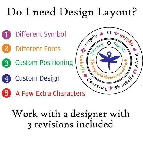 Always Forever Washer Necklace - Memorial & Cremation Jewellery by Belle Fever