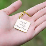 Calendar Handwriting Keyring - Keyrings by Belle Fever