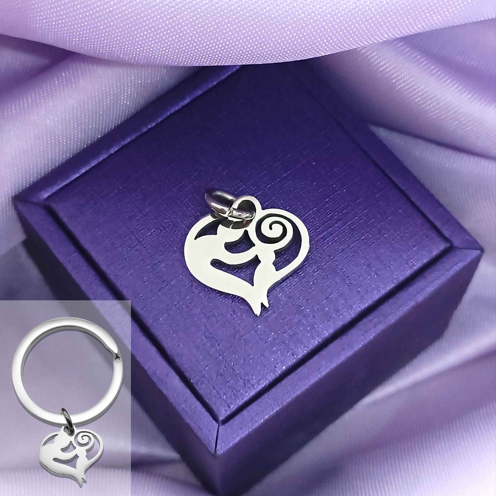 Mothers Love Charm for Keyring - Keyrings by Belle Fever