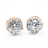 Round Stud Earrings - Earrings by Belle Fever