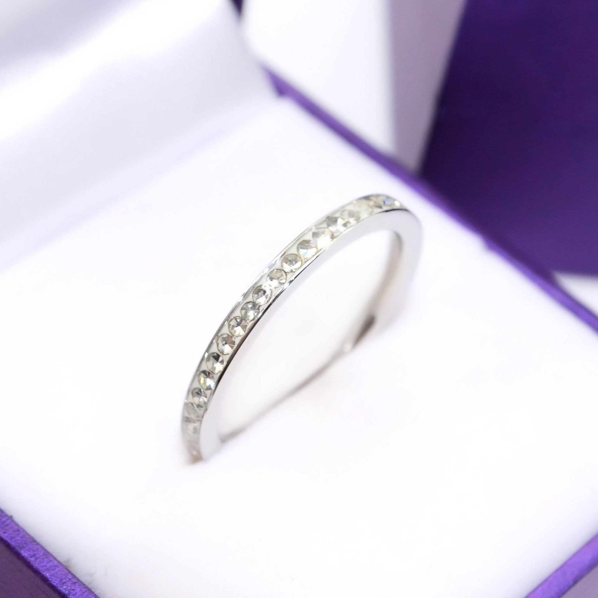 Shimmering Love Ring - Rings by Belle Fever