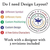 Tree of My Life Sparkling Washer and Birthstones | Personalised Necklace - Family Tree Necklaces by Belle Fever