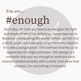 You are #Enough Necklace - ARTI by Belle Fever