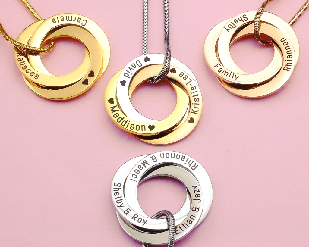 Add an extra special touch to your personalised jewellery - BELLE FEVER