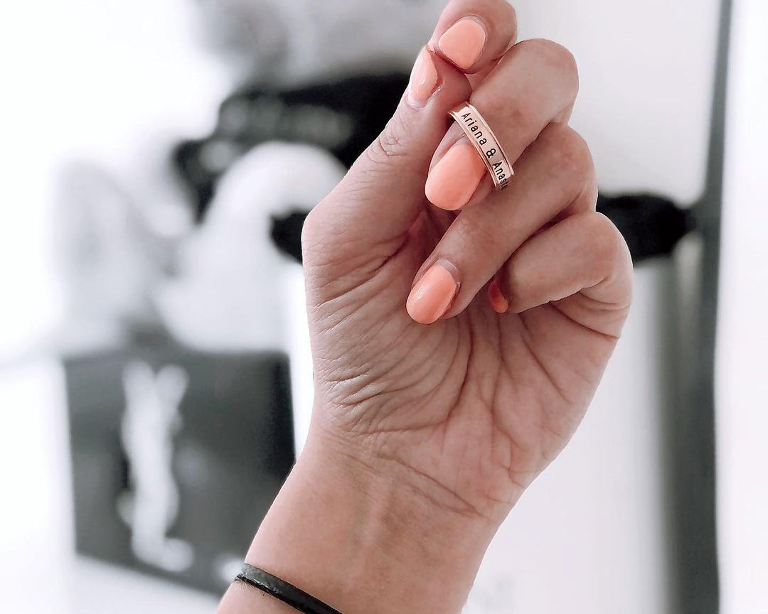 🎉 Celebrate a special achievement with a BF Personalised Ring - BELLE FEVER