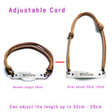 BUY ONE GET ONE Matching Bar Cord Bracelets