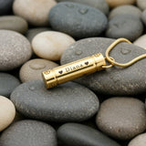 Cylinder Cremation Necklace