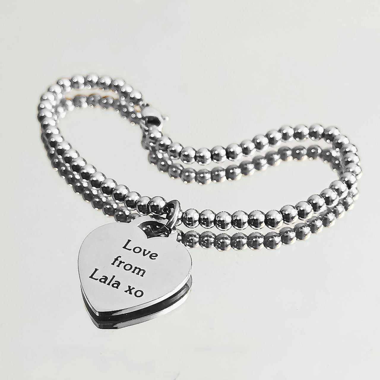 Forever In My Heart Charm Bracelet