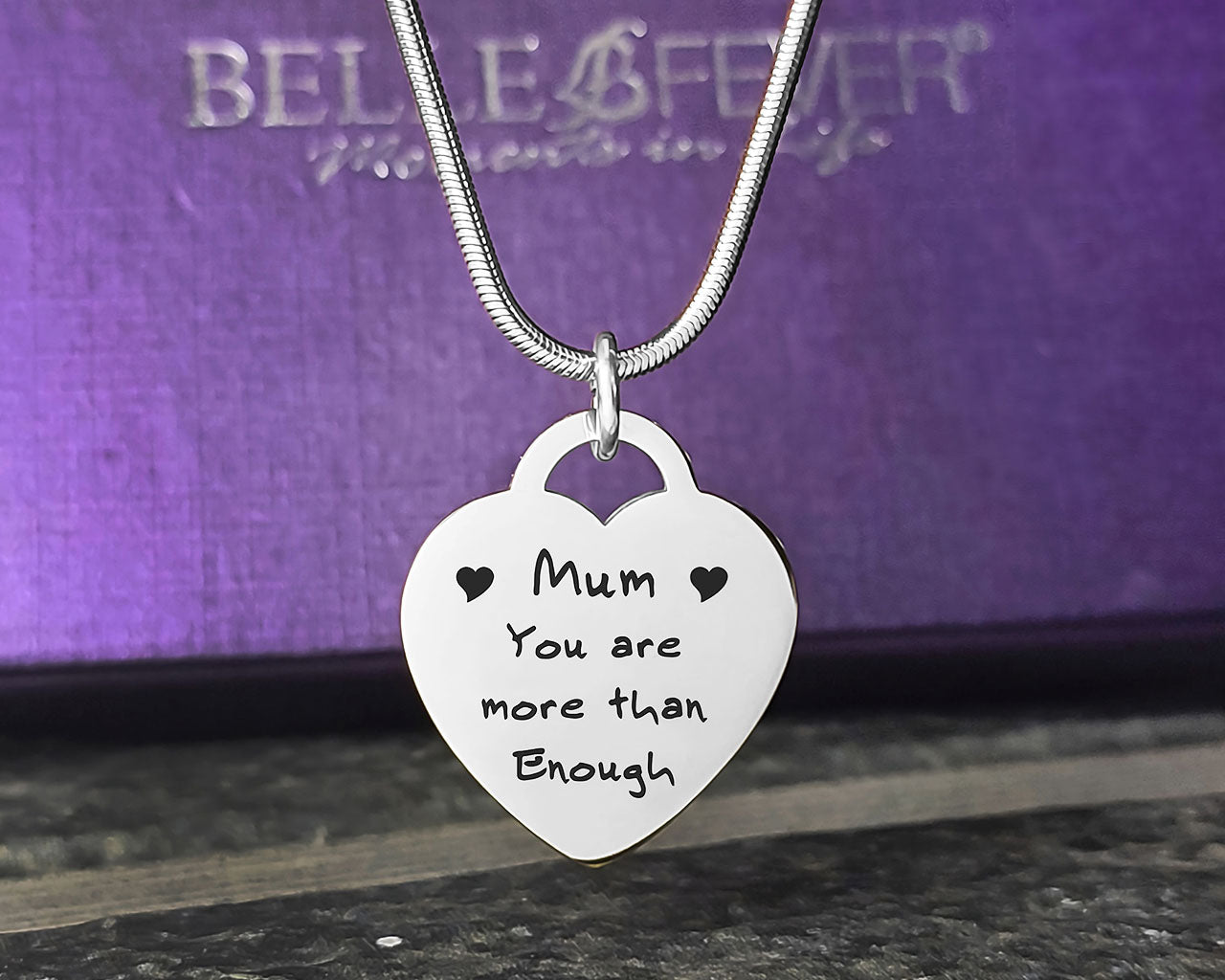 Forever In My Heart Handwriting Necklace