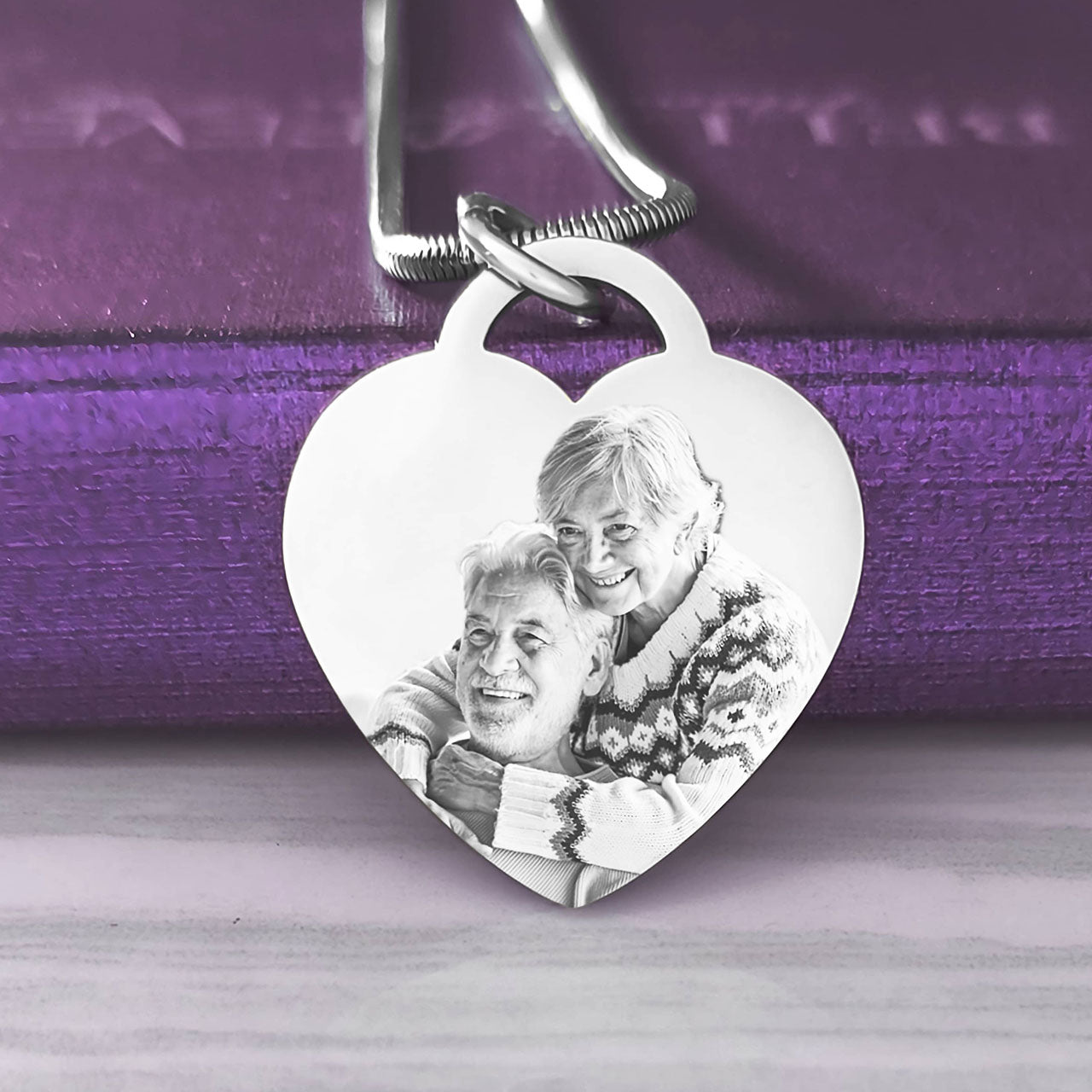 Forever in My Heart Photo Necklace