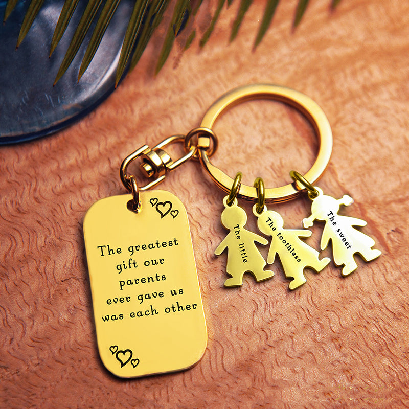 Kids Love Keyring Tag - (One charm is included)