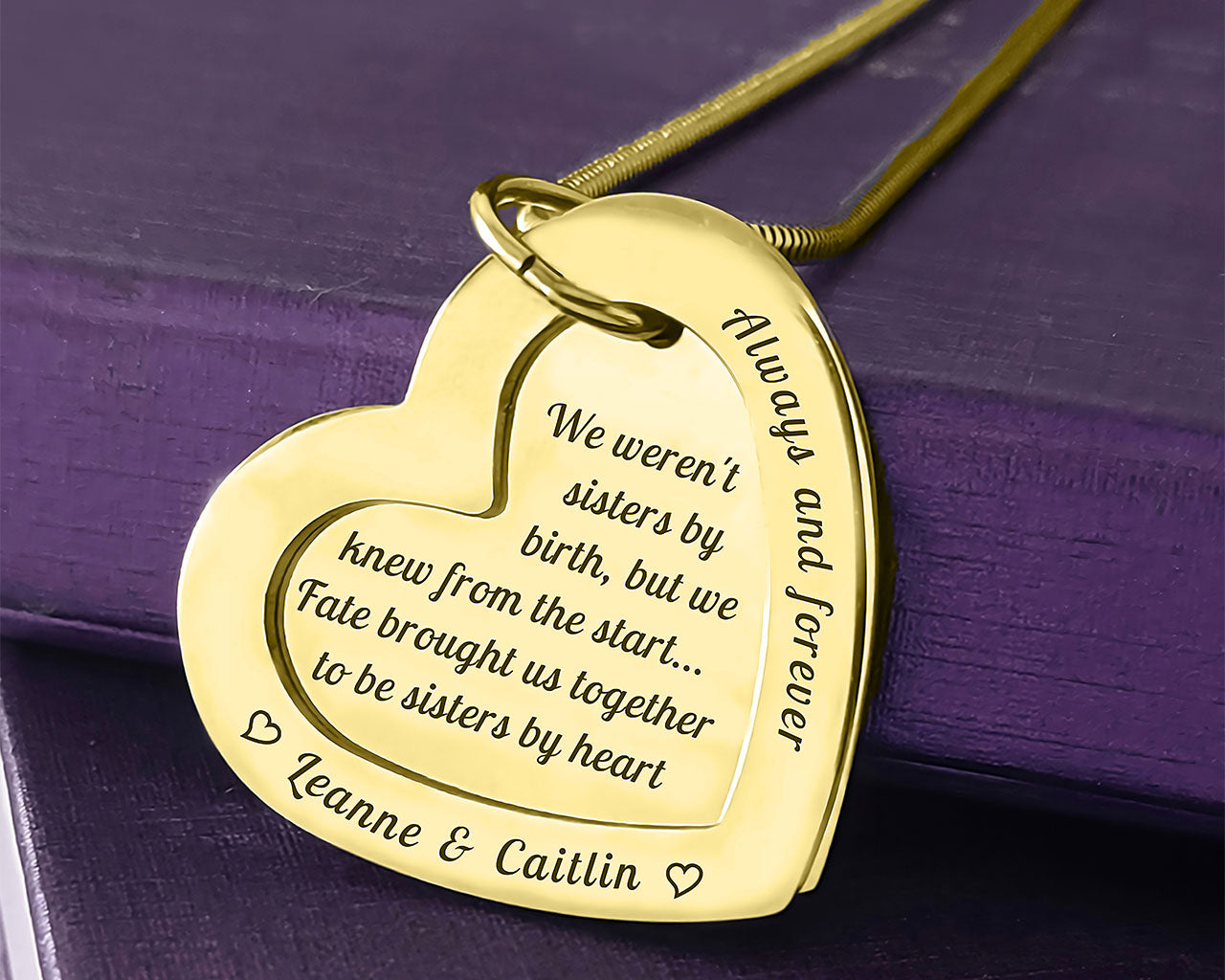 Love Forever Handwriting Necklace