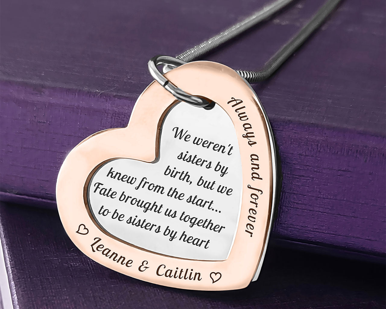 Love Forever Handwriting Necklace