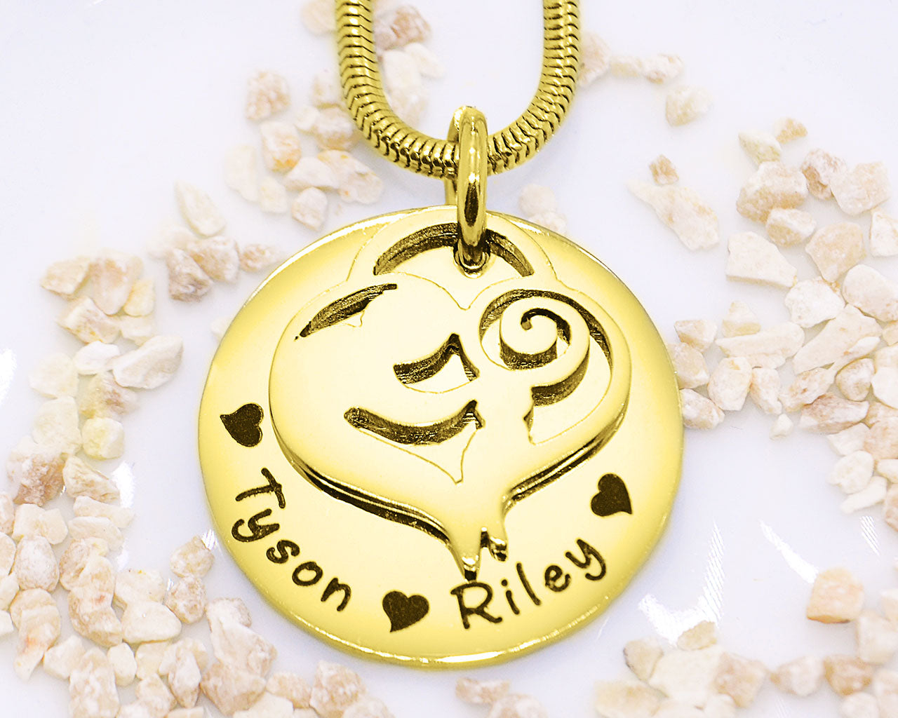 Mother's Disc Necklace