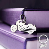 Motorbike Charm for Keyring