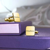 Personalised Square Cufflinks