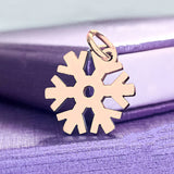 Snowflake Charm for Keyring