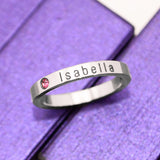 Stackable Birthstone Ring