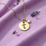 Gold Token of Love Necklace - Mothers Jewellery by Belle Fever, a hertfell keepsake for her