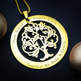 Tree of My Life Necklace with Washer