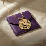 Circle of Loved Ones necklace presented in gift wallet packaging