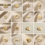 Dream locket charms selection showing initials, symbols, animals and engraved disc inserts