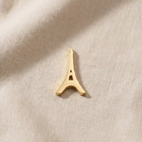 Gold Eiffel Tower charm for Dream Locket bracelet symbolizing travel memories, romance, and Paris-inspired moments