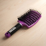 Detangling hair brush for hair care set, gentle brush for smooth hair and easy knot removal