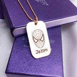 Kids Dog Tag Necklace