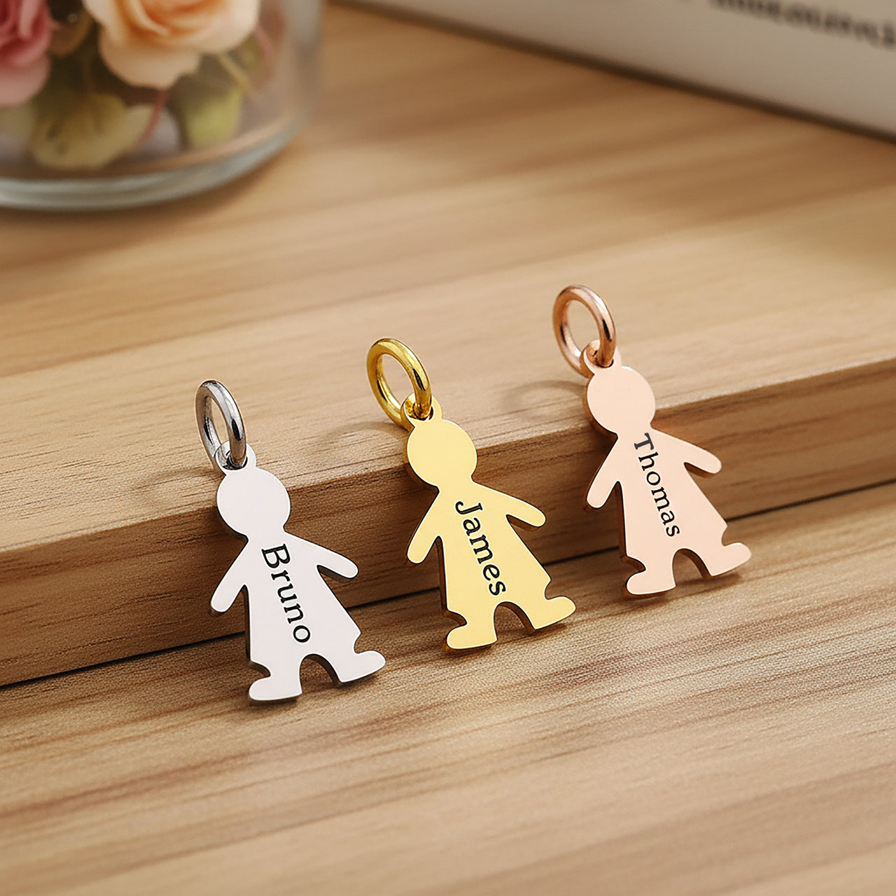 Additional Kids Charm for keyring - Keyrings by Belle Fever