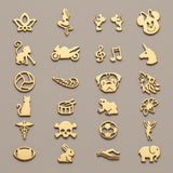 Personalised name necklace showing decorative symbol and ornament customization options 