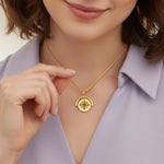Belle Fever Wanderlust Necklace by Arti, Perfect gift for travelers