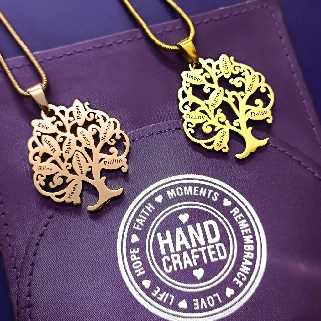 BUY ONE GET ONE Tree of My Life Necklace | Belle Fever Personalised Jewellery