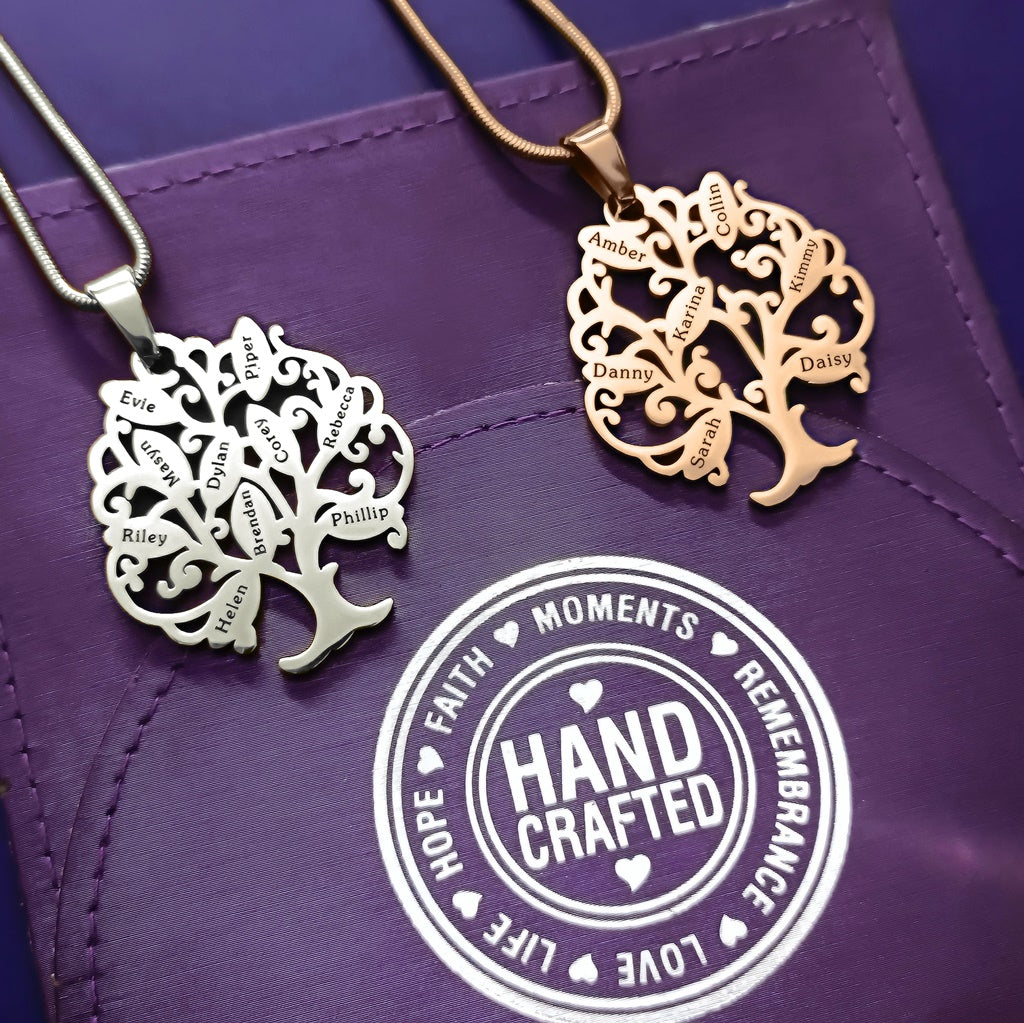 BUY ONE GET ONE Tree of My Life Necklace | Belle Fever Personalised Jewellery