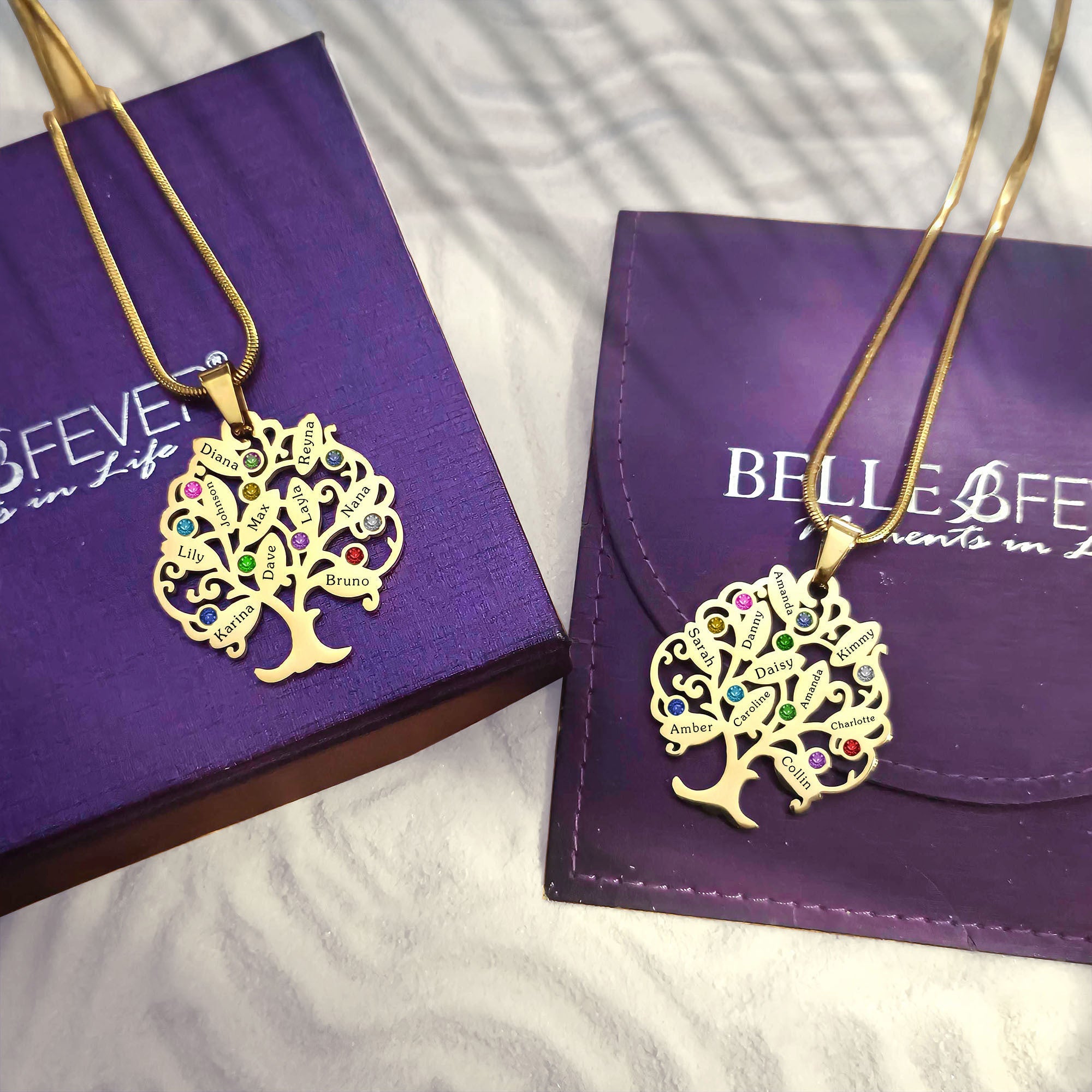 BUY ONE GET ONE Tree of My Life Necklace | Belle Fever Personalised Jewellery