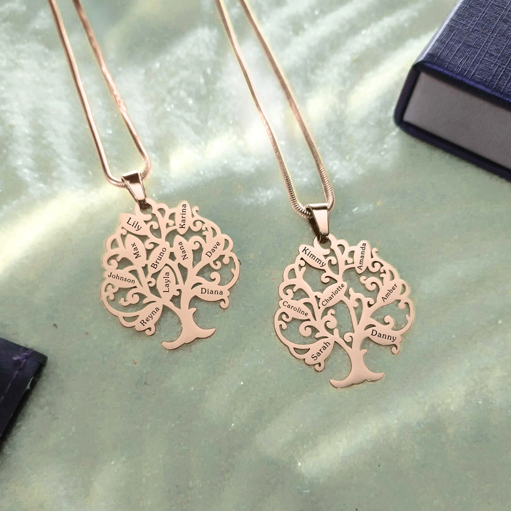 BUY ONE GET ONE Tree of My Life Necklace | Belle Fever Personalised Jewellery