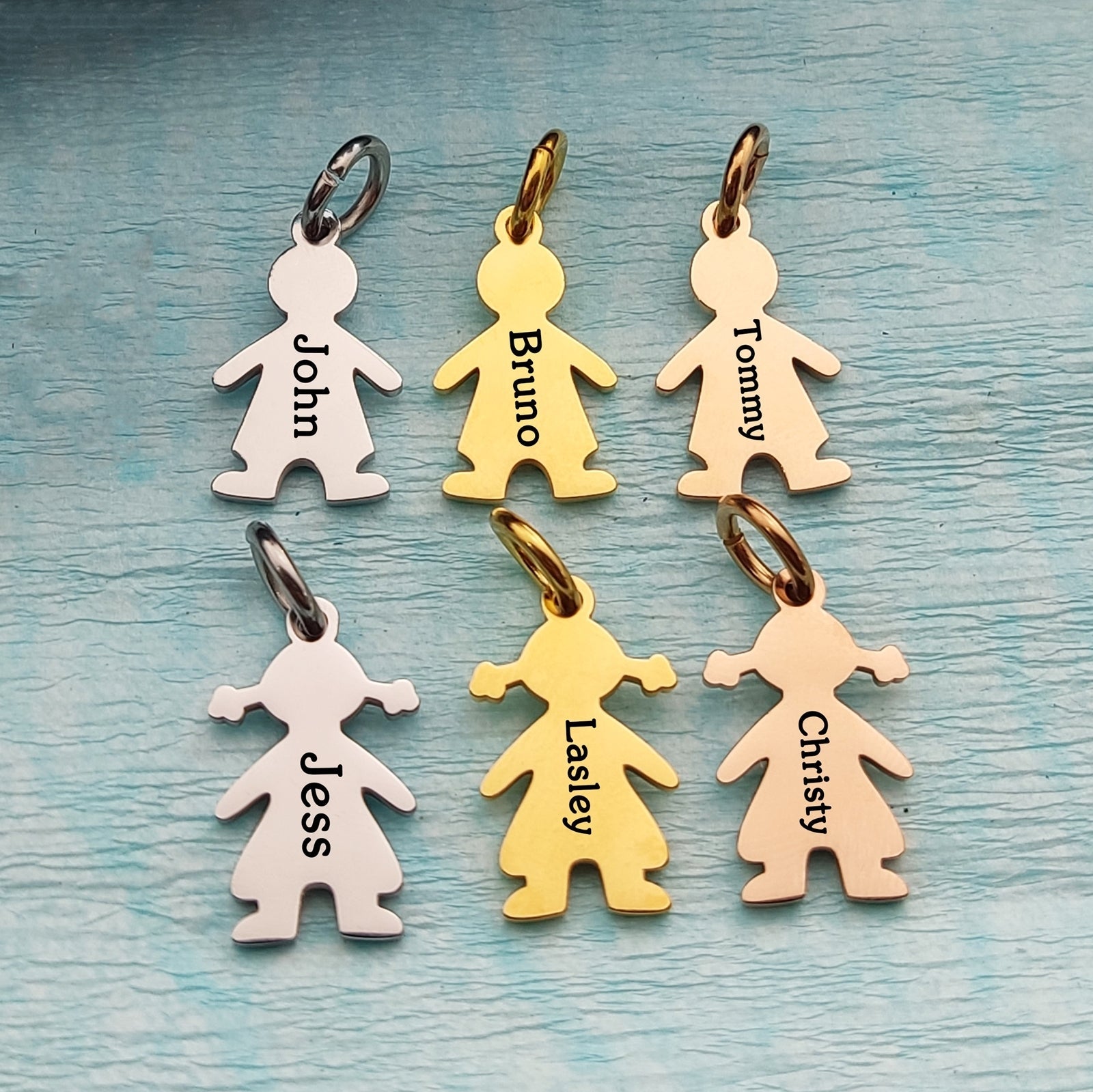 Additional Kids Charm for keyring - Keyrings by Belle Fever