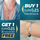 BUY NECKLACE GET BRACELET - Endless Ties - Deal