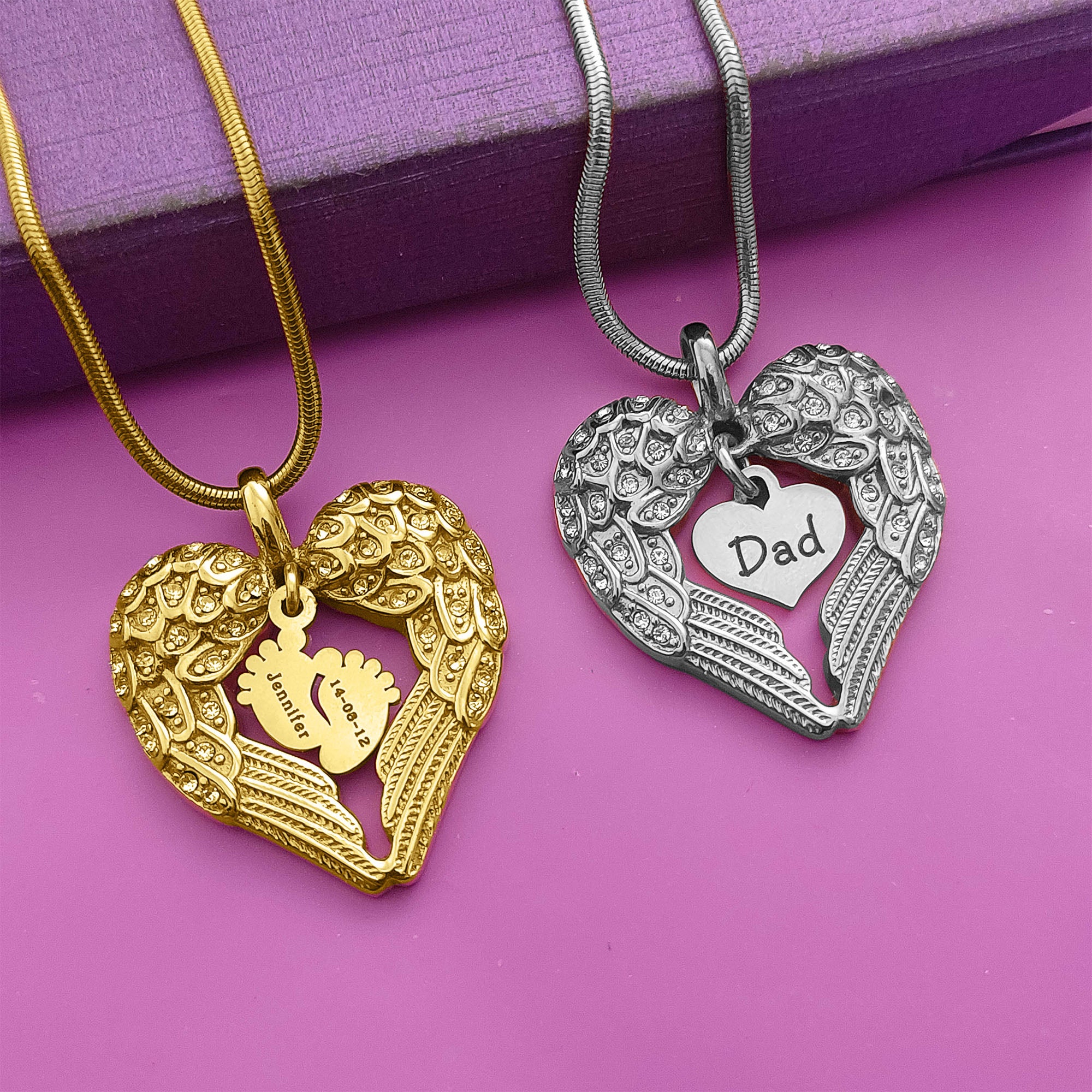 BUY ONE GET ONE Angels Heart Necklace - Deal