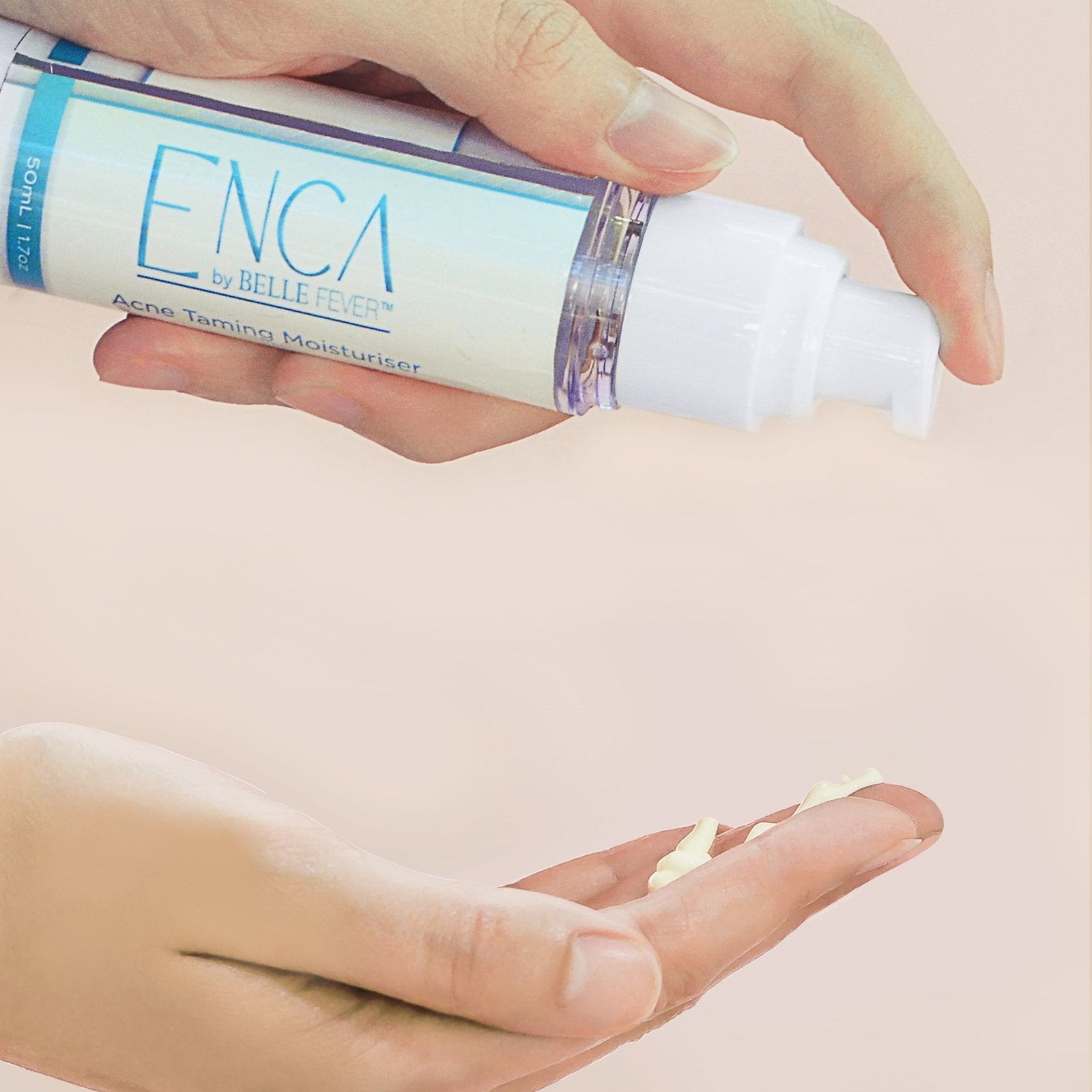 BUY ONE GET ONE Enca Acne Clearing Set - 2 x Cleanser 100ml & 2 x Moisturiser 50ml - Enca Skincare by Belle Fever