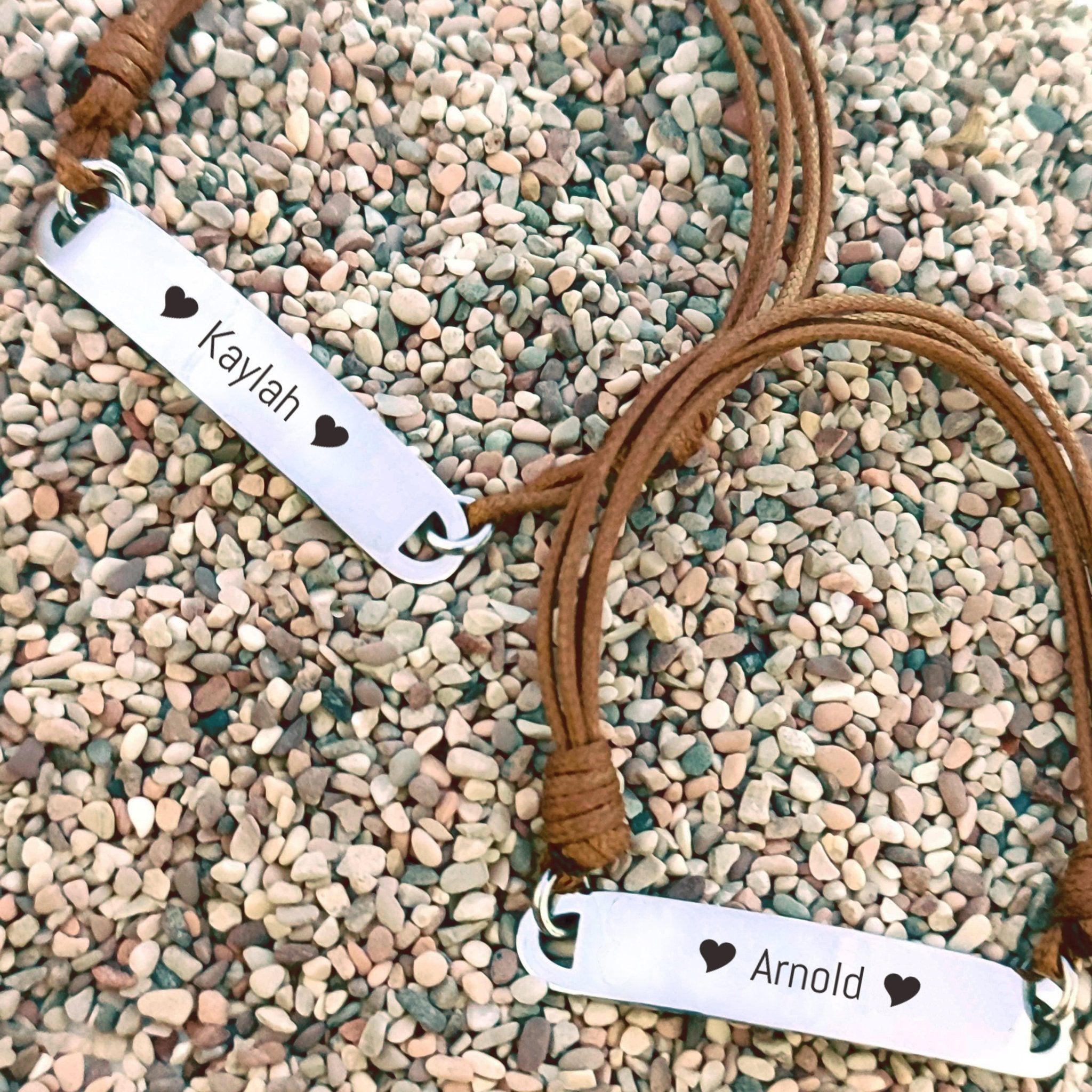BUY ONE GET ONE Matching Bar Cord Bracelets - Bangles & Bracelets by Belle Fever