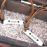 BUY ONE GET ONE Matching Bar Cord Bracelets - Bangles & Bracelets by Belle Fever