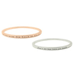 BUY ONE GET ONE She Believed She Could Personalised Bangle - Deal