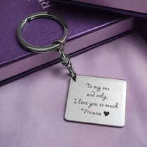 Calendar Handwriting Keyring - Keyrings by Belle Fever