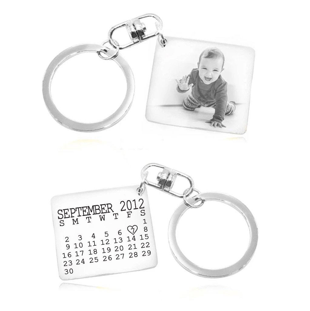 Calendar Photo Keyring - Keyrings by Belle Fever