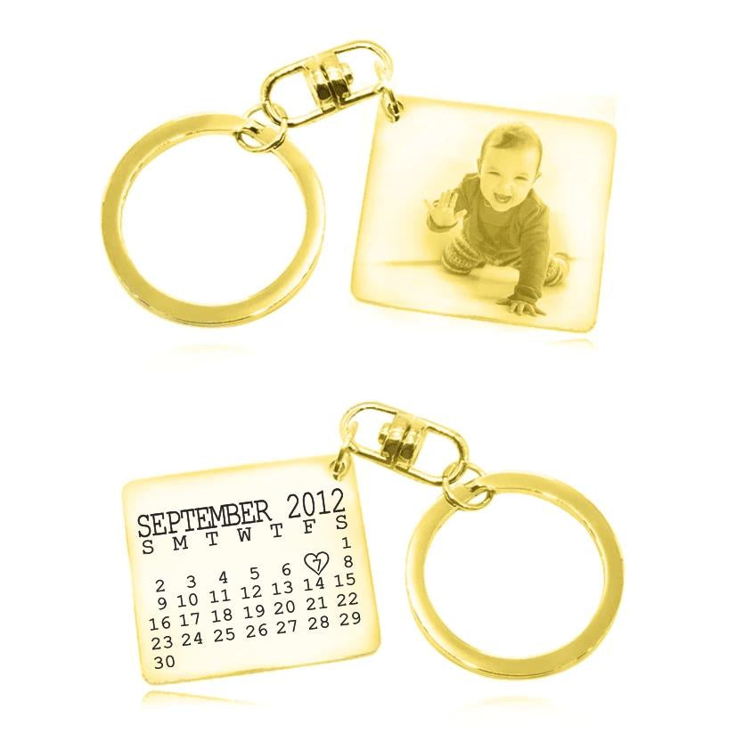 Calendar Photo Keyring - Keyrings by Belle Fever