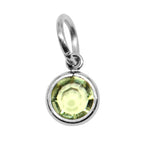 Choose 3rd SILVER Hanging Birthstone Charm (Optional) - Options Variants