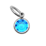 Choose 3rd SILVER Hanging Birthstone Charm (Optional) - Options Variants